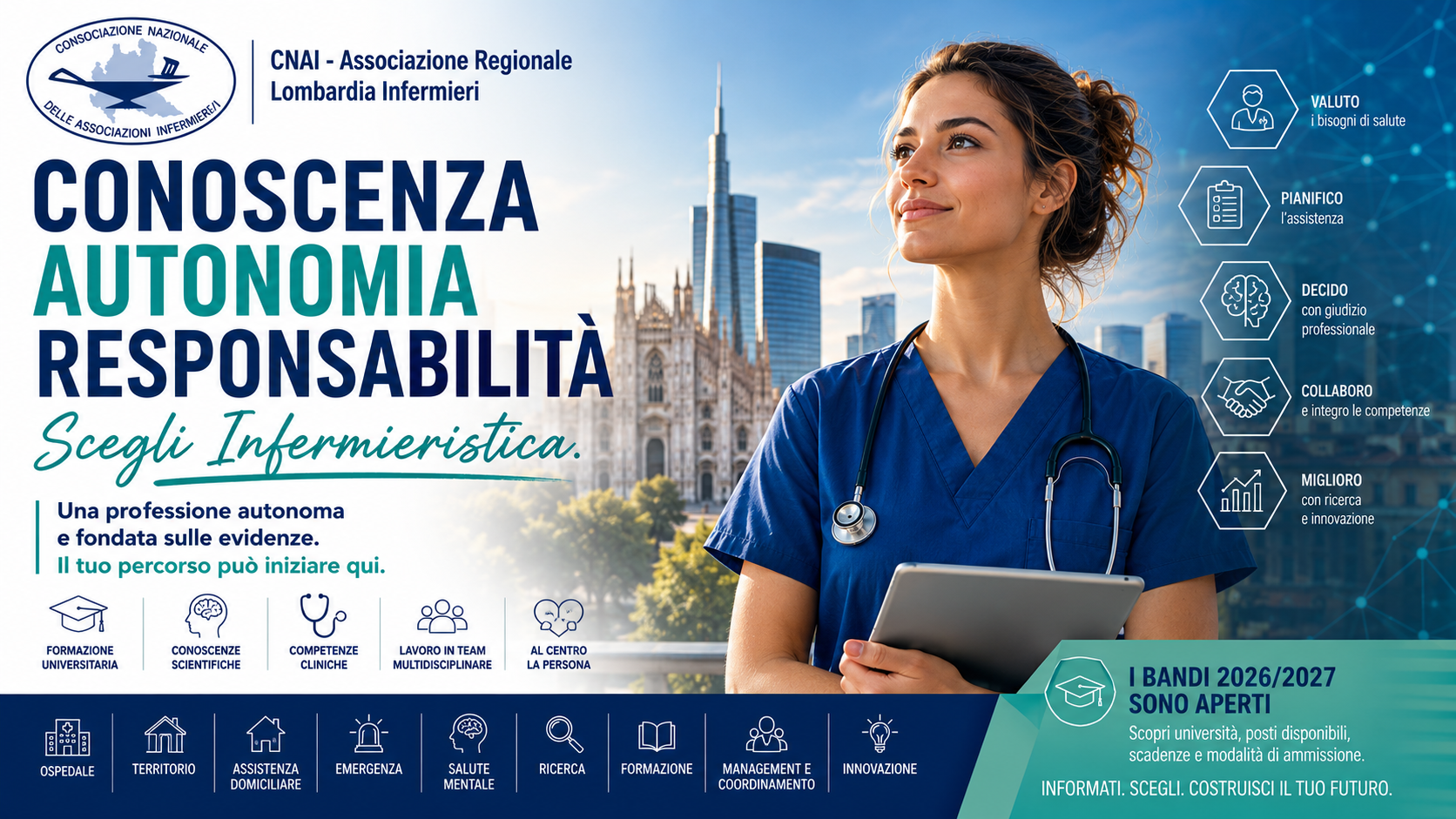 Corsi di Laurea in Infermieristica 2026/2027: il primo passo verso la Professione